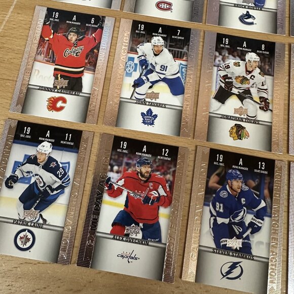 2019-20 Upper Deck Tim Hortons Game Day Action Complete Insert Set #HGD1-15 - Picture 5 of 5